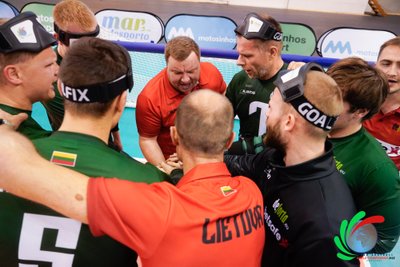 Lietuvos golbolo rinktinė / Foto: IBSA