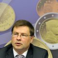 Eurokomisaras Dombrovskis: euro zona šiandien daug geriau pasiruošusi atlaikyti krizę