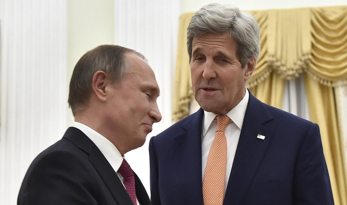 Vladimiras Putinas, Johnas Kerry