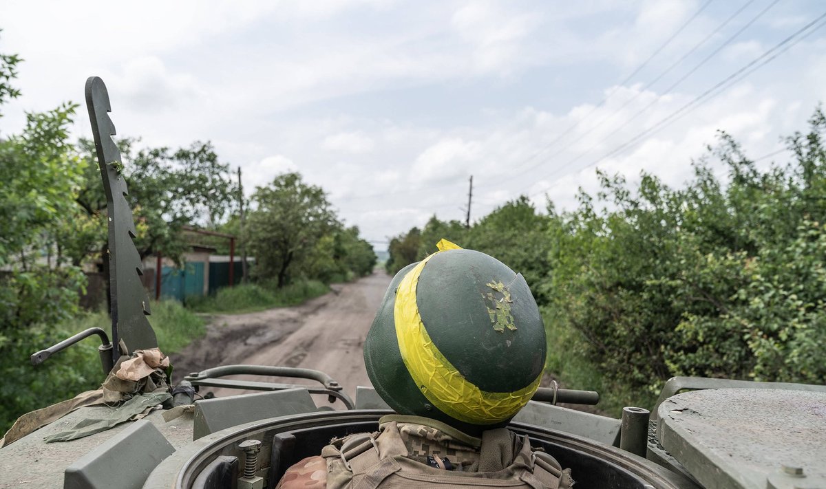 Ukrainos pajėgos netoli Bachmuto