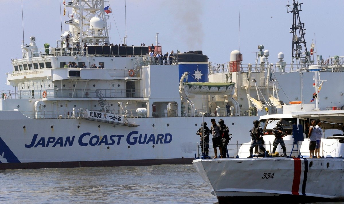 Japonijos pakrančių apsaugos patrulių laivas