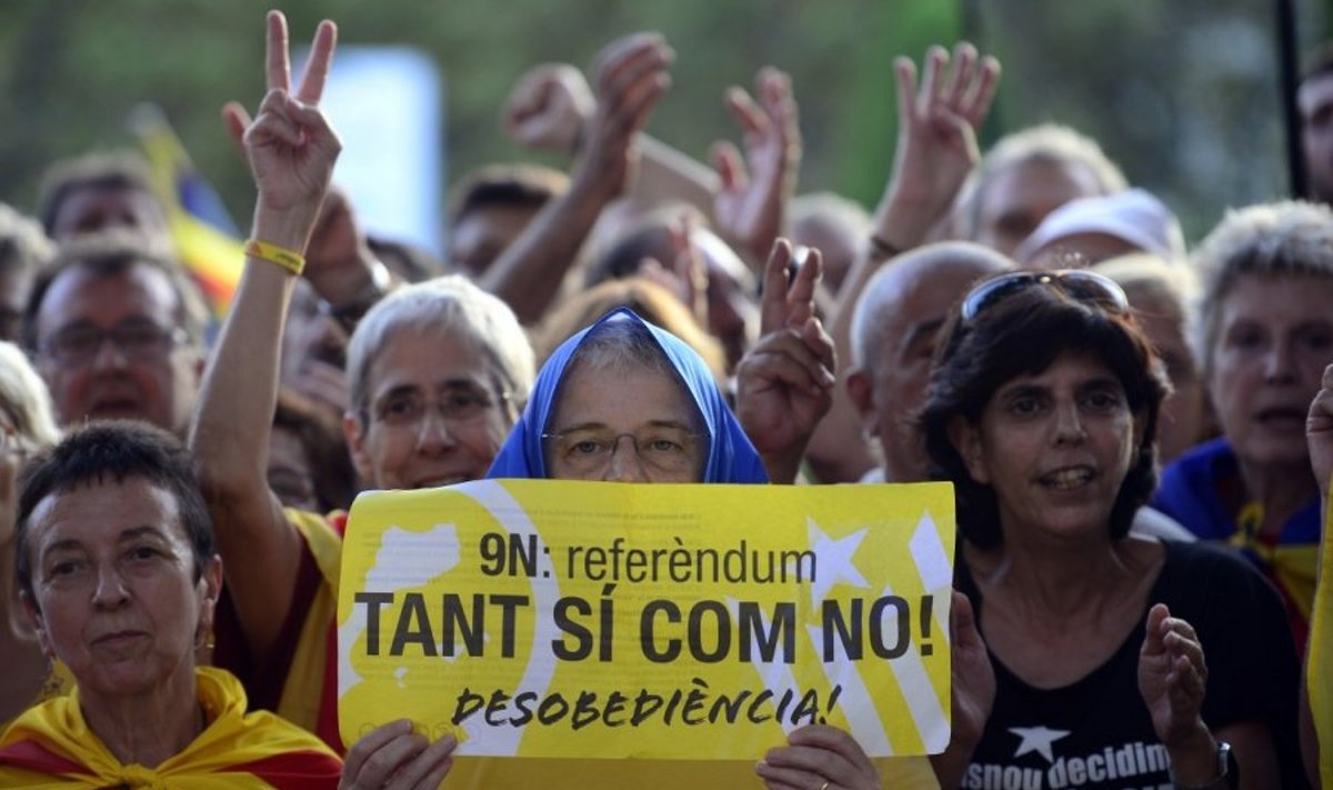 Škotijos įkvėpti: Katalonijos parlamentas pritarė referendumui dėl nepriklausomybės
