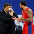 Hacketto karjeros vakaras nepadėjo: CSKA krito Belgrade