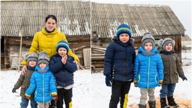 Kiaurai perpučiamame name gyvenanti keturių vaikų mama svajoja gauti darbą ir pagaliau susiremontuoti stogą