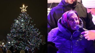 Raseiniuose sužibo Kalėdų dvasia: 33-ejų metų žaliaskarė kadaise buvo pasodinta raseiniškės anūko garbei