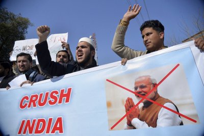 Protestas prieš Indiją Pakistane