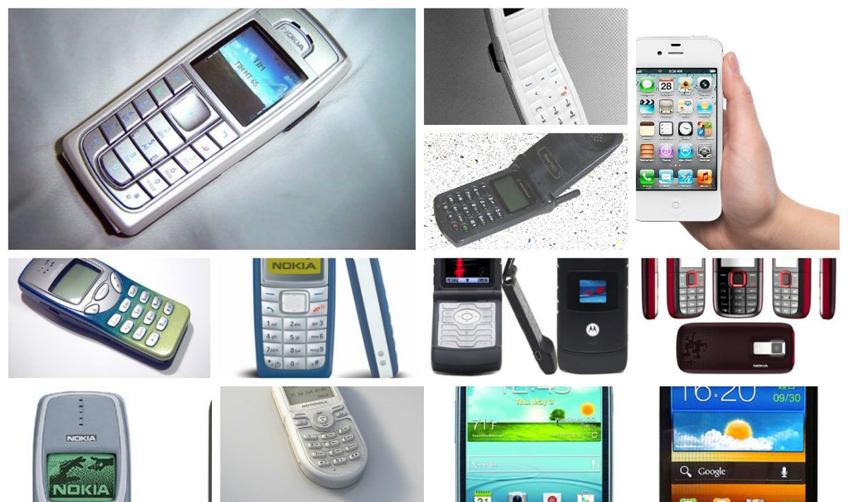 Visų laikų populiariausi mobilieji telefonai