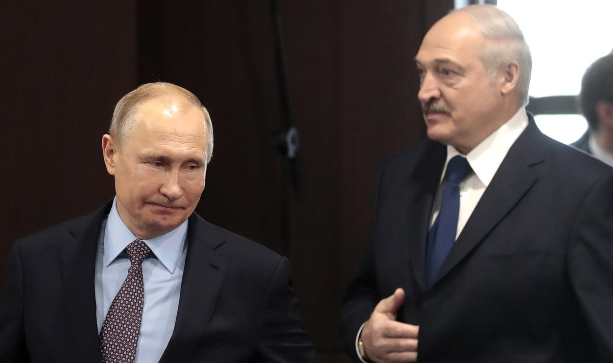 Vladimiras Putinas, Aliaksandras Lukašenka