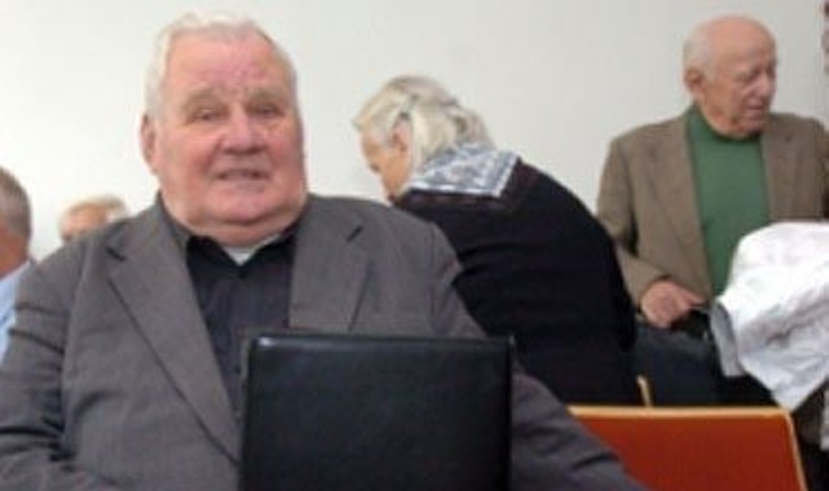 Knygos "Durnių laivas" autorius Vytautas Petkevičius.