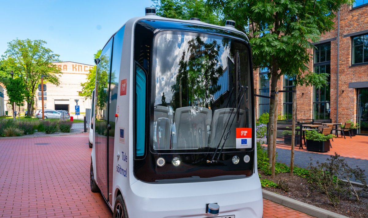 „Auve Tech“ kuriamas autonominis mikroautobusas