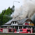Po gaisro restorane „Pas Lado“ mirė 80 proc. kūno apdegęs Rusijos pilietis