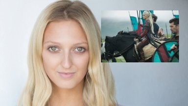 Star of “Vikings” before her visit to Vilnius: I did not know where to start