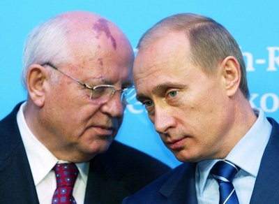 Michailas Gorbačiovas, Vladimiras Putinas