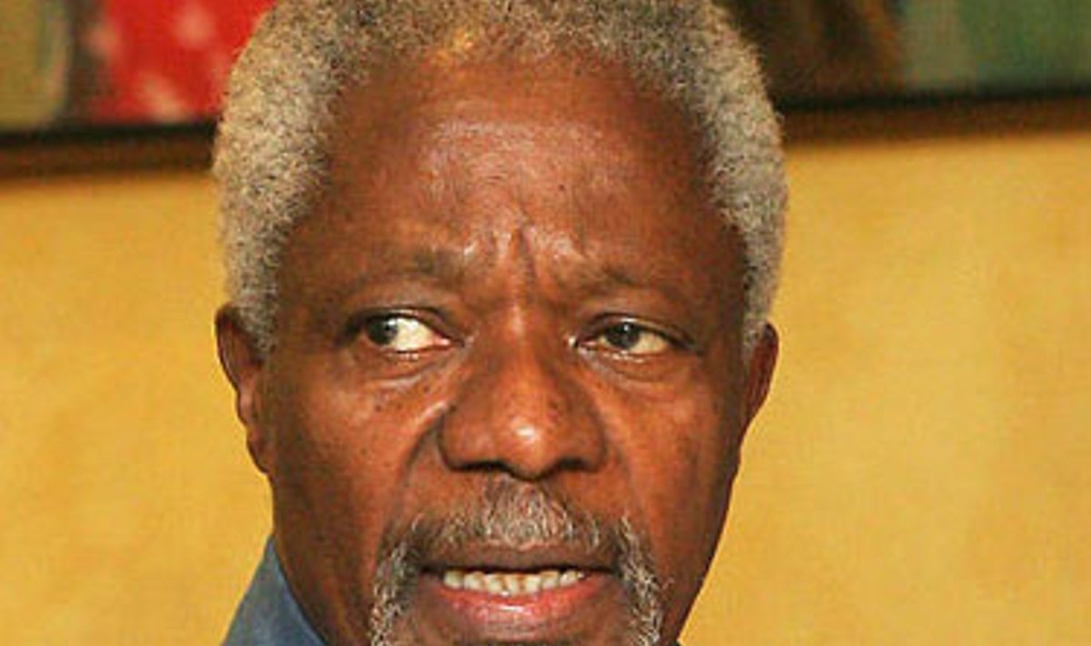 Buvęs Jungtinių Tautų generalinis sekretorius Kofis Annanas 