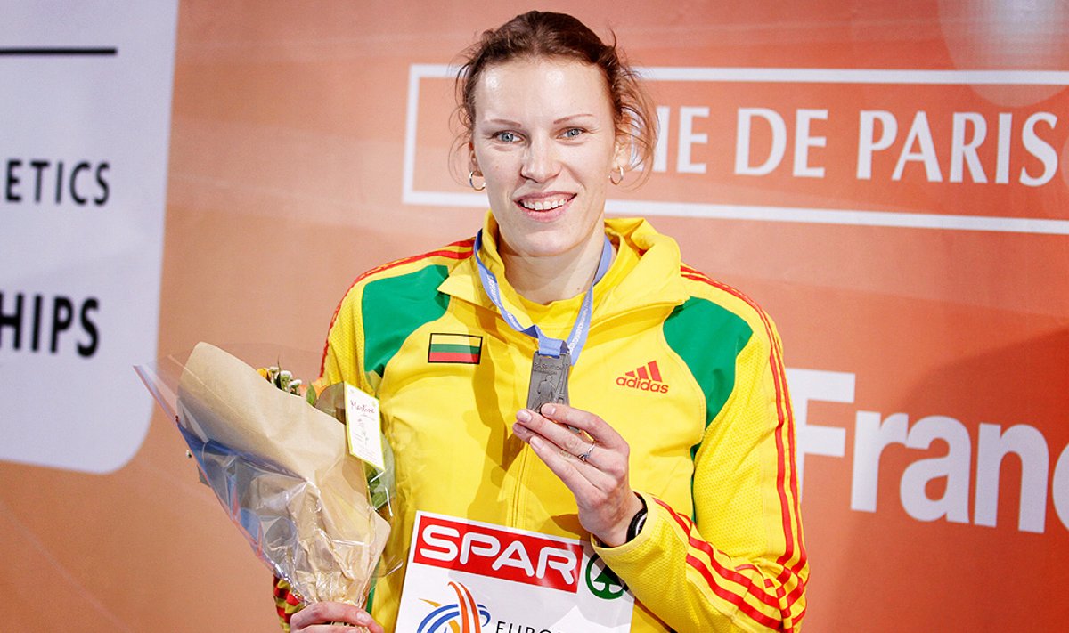 A.Skujytė Paryžiuje iškovojo sidabro medalį