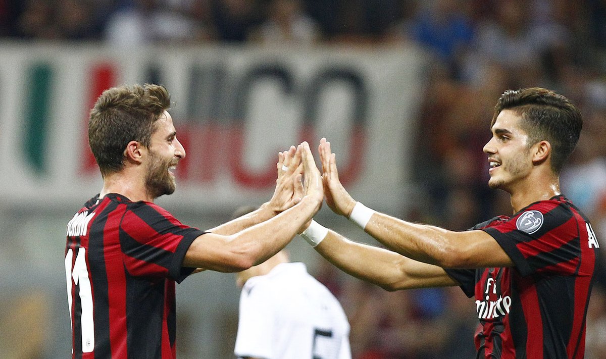 "AC Milan" futbolininkai triumfuoja