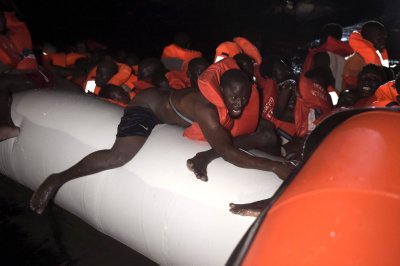 Migrantai iš Afrikos bando pasiekti Europą