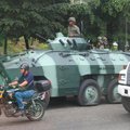 Sumaištis Karakase: Lietuvos krepšininkų treniruotę nutraukė tankų dūmų kamuoliai