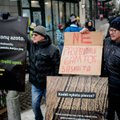 Vykstant ūkininkų protestui, Vilniaus gatvėje – aplinkosaugininkų akcija: ragina nepriimti kompromisų gamtos sąskaita
