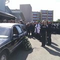 Pirmadienį buvo palaidotas Mažeikių rajone nušautas policijos pareigūnas Saulius Žymantas