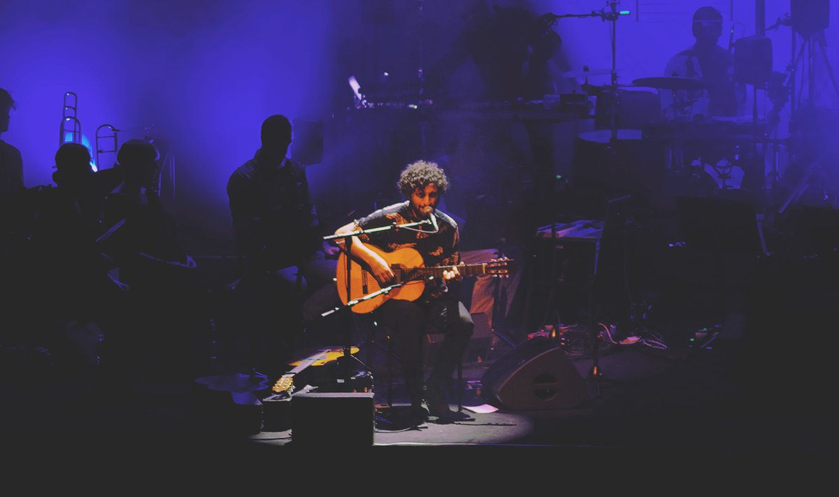 Jose Gonzalez koncerto Vilniuje akimirkos (J.Urbonavičiūtės nuotr.)