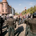 Policija: visi per mitingą ir po mitingo Vilniuje sulaikyti asmenys yra paleisti