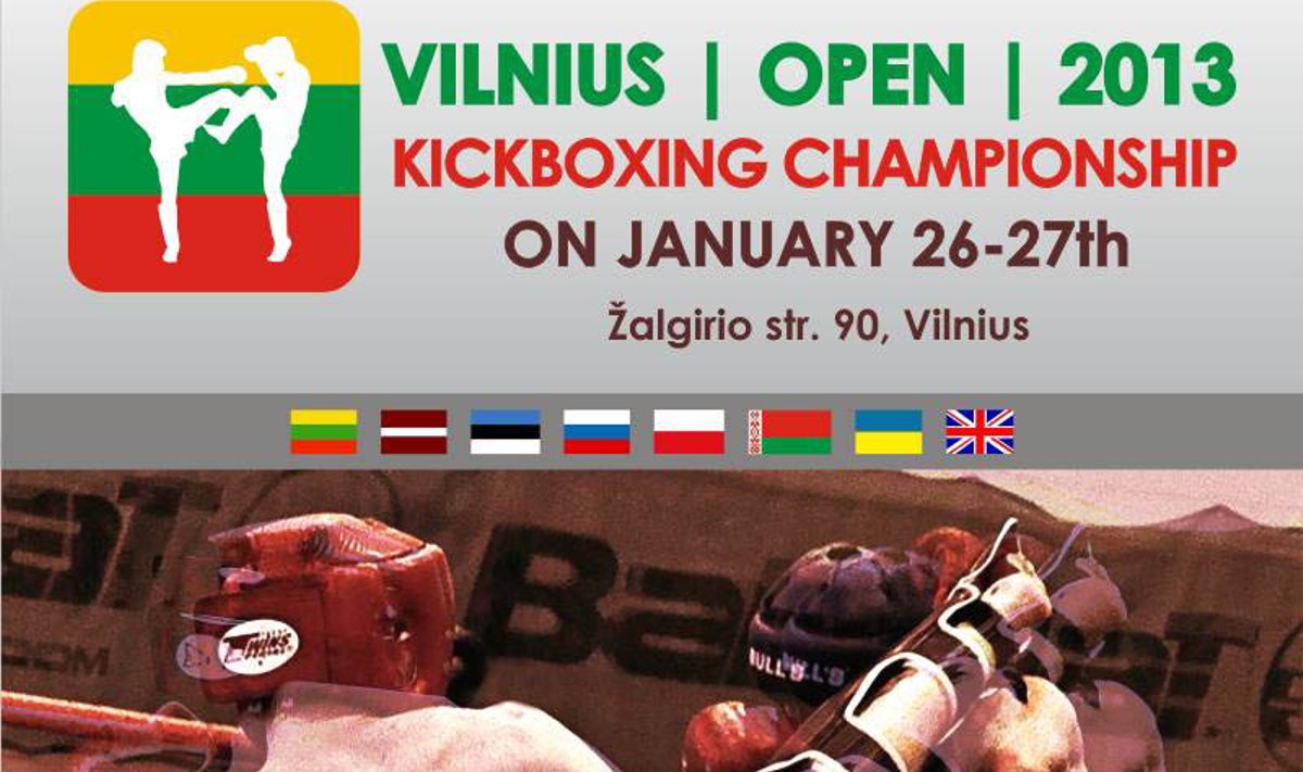 Kovos menų turnyras „Vilnius Open 2013“ žiūrovus stebins įvairumu