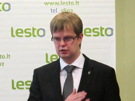 Bendrovės „Lesto“ racionalaus elektros energijos vartojimo ekspertas Mantas Vaskela 