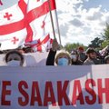 "Свободу Мише!" В Тбилиси прошла масштабная акция с требованием освобождения Саакашвили