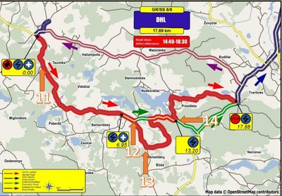 "DHL Rally Elektrėnai 2016" 6-8 GR
