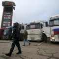 Pajūryje milžiniškoje eilėje kenčia šimtai vairuotojų iš Rusijos