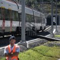 Naujasis tunelis per Šveicarijos Alpes turėtų pakeisti Europos geležinkelių susisiekimą