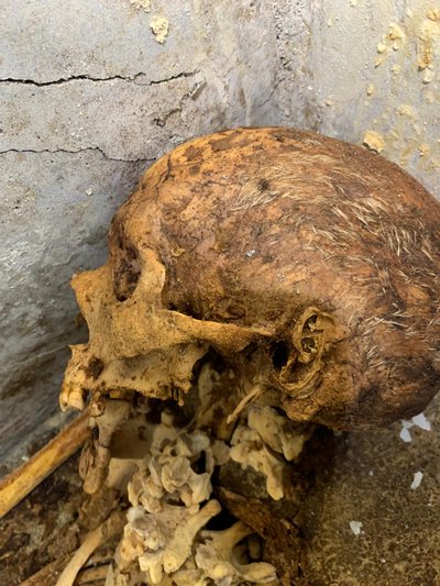 Vyras mirė būdamas maždaug 60-ies metų amžiaus ir buvo palaidotas įmantriame mūriniame kape.. Archaeological Park of Pompeii nuotr.