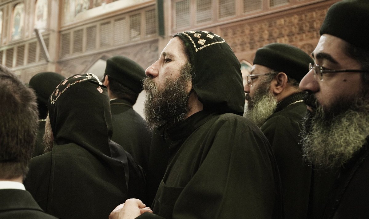 Atsisveikinimas su koptų popiežiumi Shenuda III