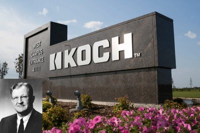 Fredas Kochas, KOCH Industries (Scanpix, Wikimedia Commons nuotr.)   