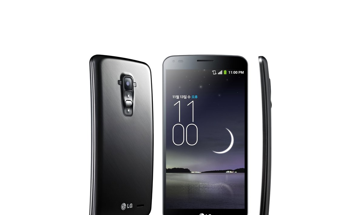 "LG G Flex" išmanusis telefonas