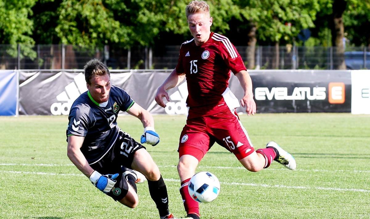Futbolas: Latvija (U21) - Lietuva (U21)