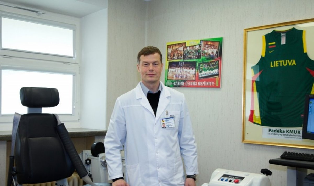 Kauno klinikų gydytojas pakviestas į olimpines žaidynes 