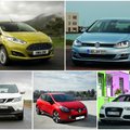 Kuriuos automobilius europiečiai mėgsta labiausiai?