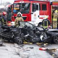 Siaubingasis įvykis Vilniuje: ligoninėje mirė vienintelė po BMW avarijos likusi gyva mergina