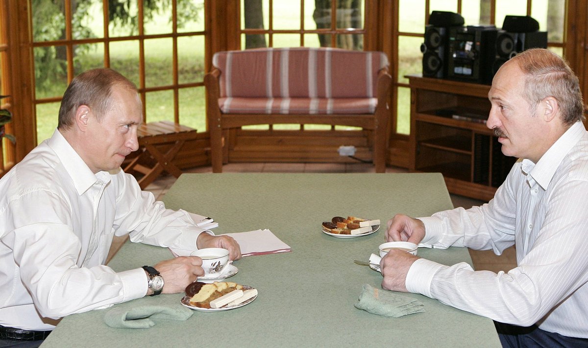 Vladimiras Putinas, Aleksandras Lukašenka