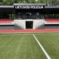 Naujas stadionas Vilniuje: policija užbaigė rekonstrukciją Kalnų parke