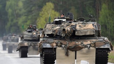 Lithuanian military commemorates its centenary: military hardware for parade already in Vilnius