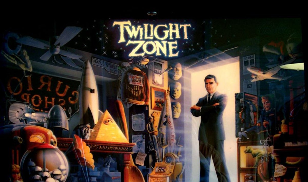 Filmo "Twilight Zone" plakatas