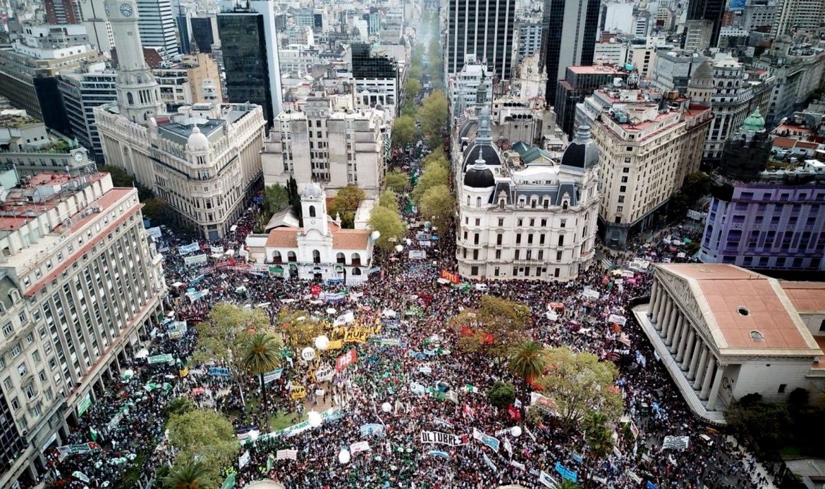 Protestas Buenos Airėse
