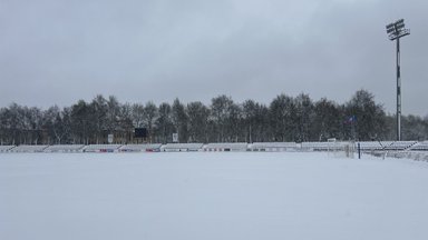 Dėl gausaus sniego kiekio nukeliamos A lygos rungtynės