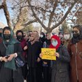 Afganistane moterys protestavo prieš draudimą joms studijuoti universitetuose
