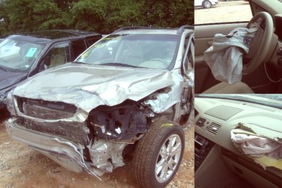 Teigiama, kad šitaip atrodė "Volvo" prieš atkeliaudamas į Lietuvą