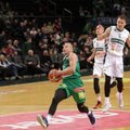 „Žalgiris“ žengė į LKL pusfinalį: pamatykite L. Lekavičiaus spurtą nuo krepšio iki krepšio