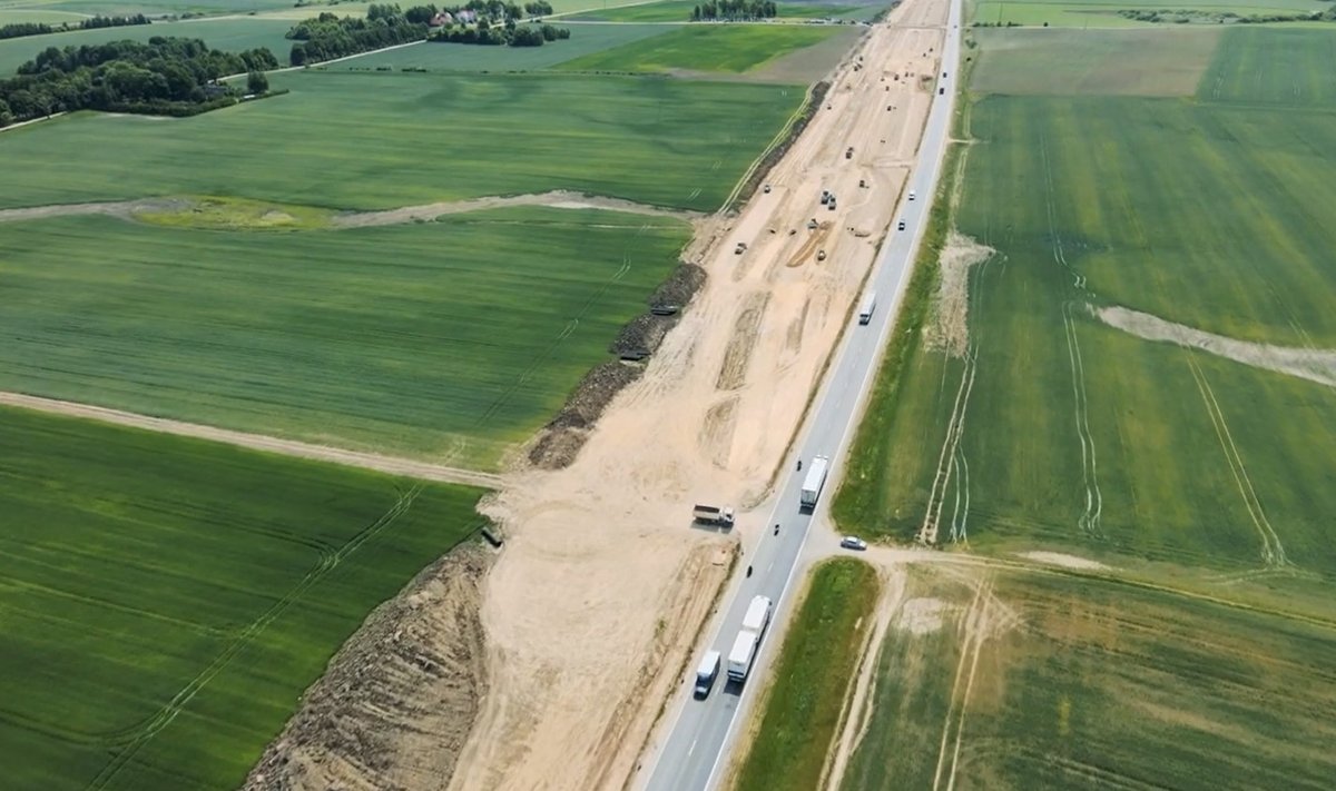 „Via Baltica“ ruožo tarp Marijampolės ir Lenkijos sienos rekonstrukcija